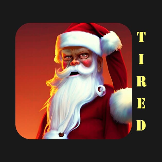 Tired santa by Boobles 