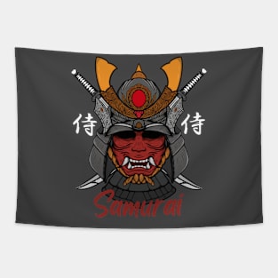 Japanese Samurai Warrior Tapestry