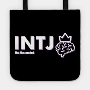 INTJ The Mastermind MBTI types 1D Myers Briggs personality gift with icon Tote