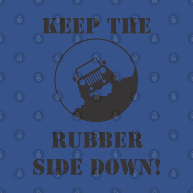 Keep the rubber side down by Bigrum P. Bear Designs