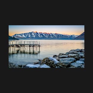 Jetty on Lake Wakatipu, Queenstown, New Zealand T-Shirt