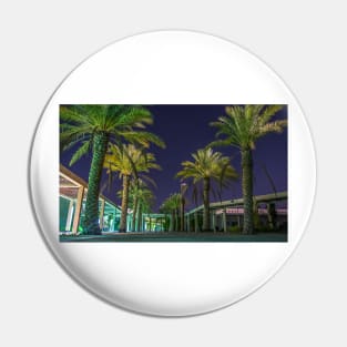 PALM TREES AT NIGHT Pin