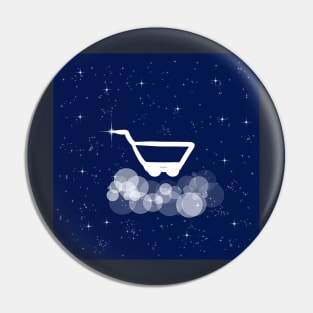 Shopping, shop, trolley, shopping cart, seller, buyer, technology, light, universe, cosmos, galaxy, shine, concept Pin