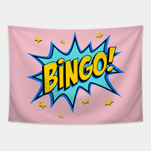 BINGO!! Lucky day Tapestry by TrendsCollection