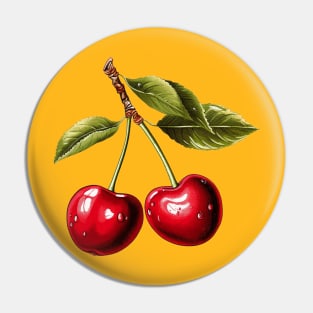 Cherries Pin