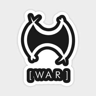 Warrior (white) Magnet