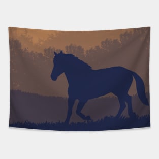 Dark horse Tapestry