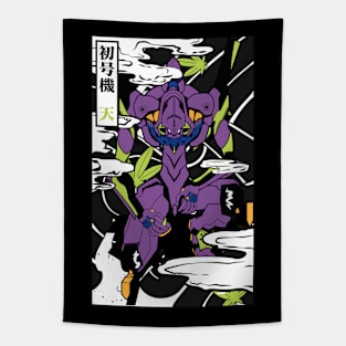 japan Evangelion green Tapestry