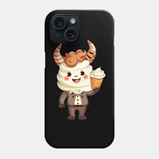 kawaii ice cream cone junk food T-Shirt cute  funny Phone Case