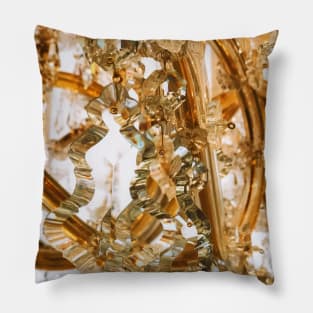 Abstract colorful crystal Pillow