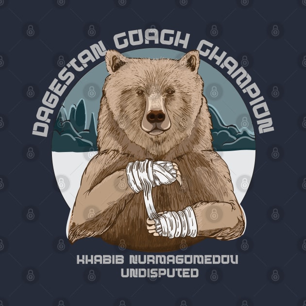 Khabib Nurmagomedov Coach by LusaDesign