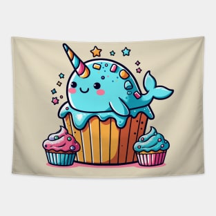 Bakery Bliss Narwhal Tapestry