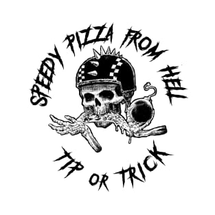 Speedy Pizza From Hell white T-Shirt