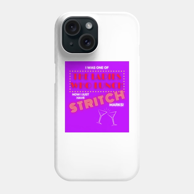 Ladies Who Lunch Phone Case by Proptologist