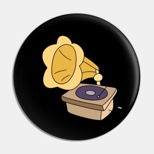 Record Player Pin