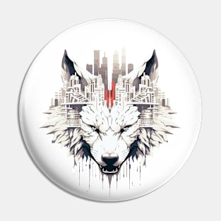 Wolf Predator Animal Beauty Nature Wildlife Discovery Pin