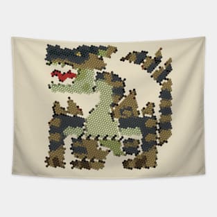 Brute Tigrex icon Fandom design Tapestry