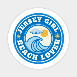 Jersey Girl Beach Lover Magnet