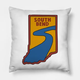 South Bend Decal Pillow