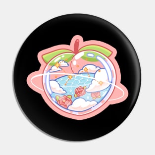 Glass Fruit Series - Peach Pin