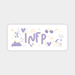 INFP The Mediator Myers-Briggs Personality MBTI by Kelly Design Company Magnet