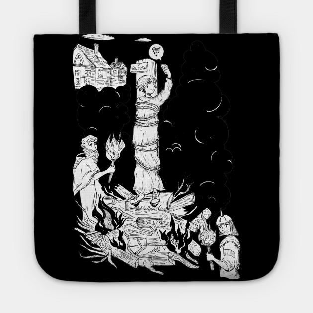 Funny Satanic Ritual Meme Satanic Rituals Tote Teepublic