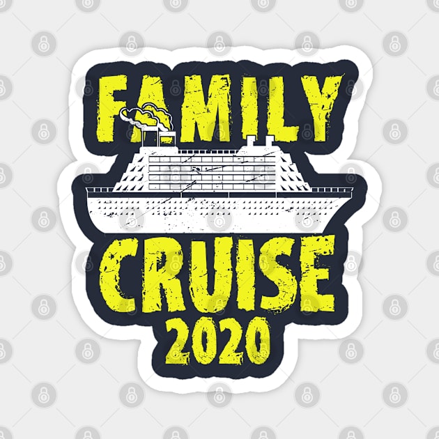 Family Cruise 2020 Awesome Matching Gift idea Magnet by kaza191