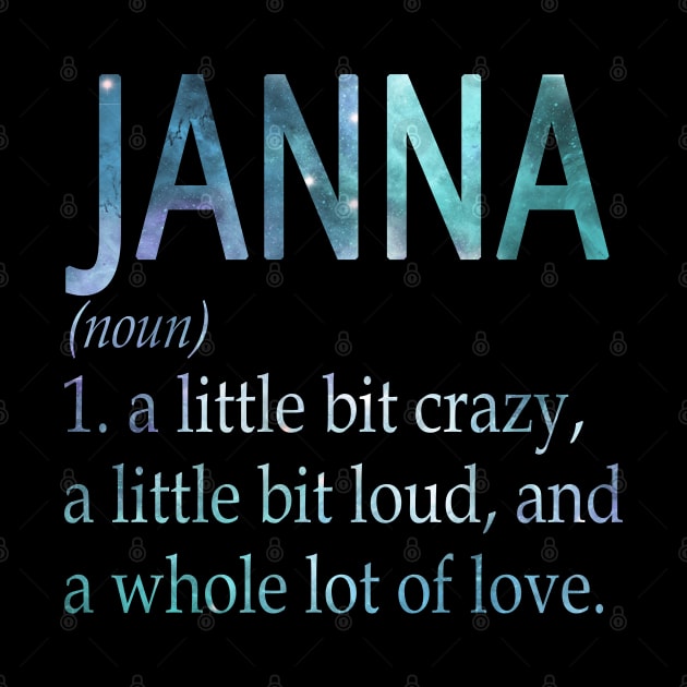 Janna by Ban Guns Not Books- Typography fullcolor