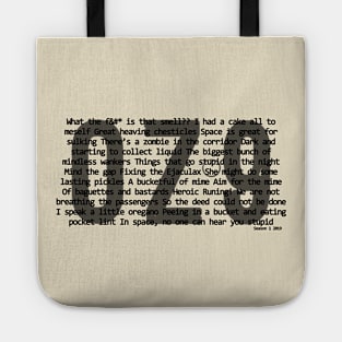 Oz 9 the Raymond Morse collection Tote