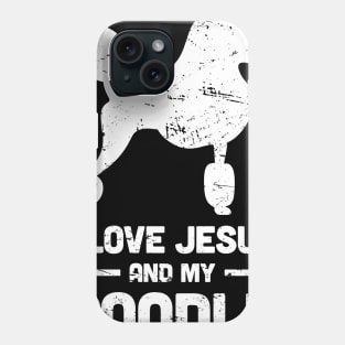 Poodle - Funny Jesus Christian Dog Phone Case