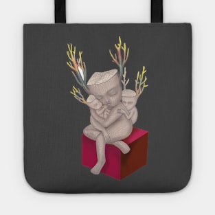 Stump man # embrace Tote