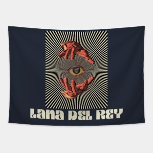 Hand Eyes Lana Del Rey Tapestry