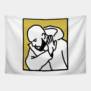 DRAKE HOTLINE BLING MEME Tapestry