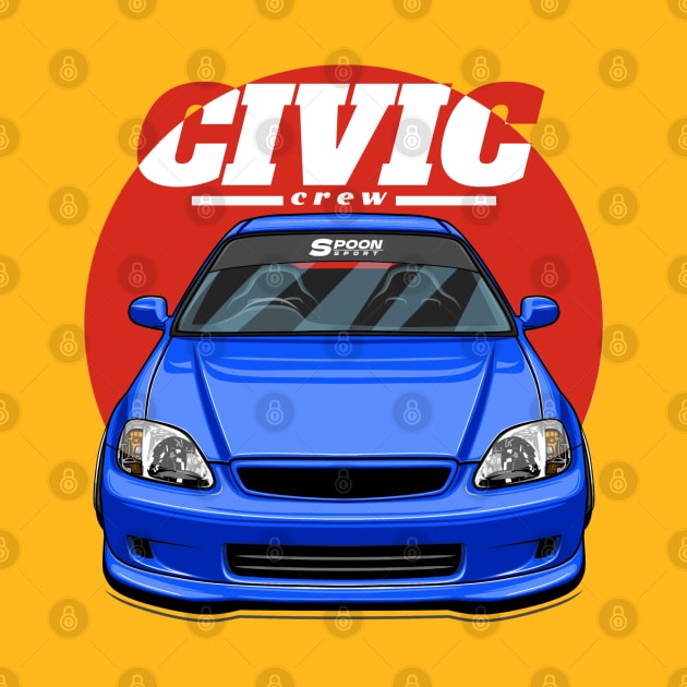 Civic Crew (blue) by Rezall Revolution