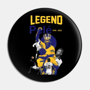 Pelé legend forever Goat Pin