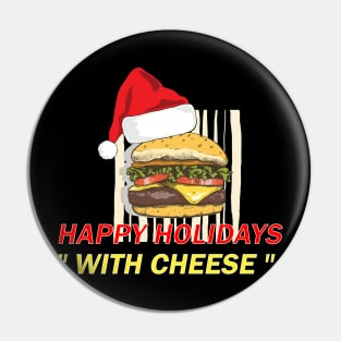 happy holidays with cheese Pin