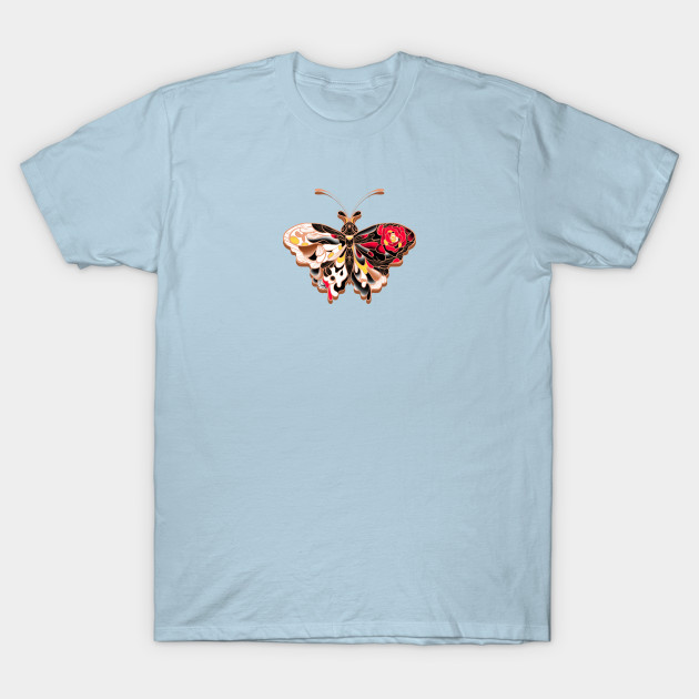 Discover BUTTERFLY - Butterfly Art Vector Spring Bug - T-Shirt