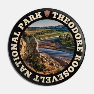 Theodore Roosevelt National Park circle Pin