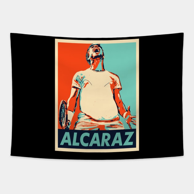 alcaraz Tapestry by SmithyJ88