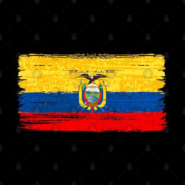 Ecuador Flag by BaderAbuAlsoud