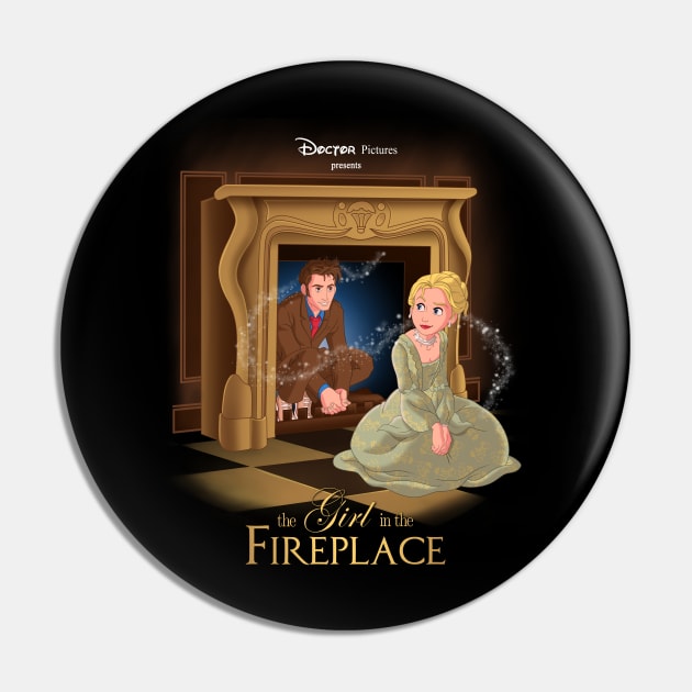 The Girl In The Fireplace Pin by saqman