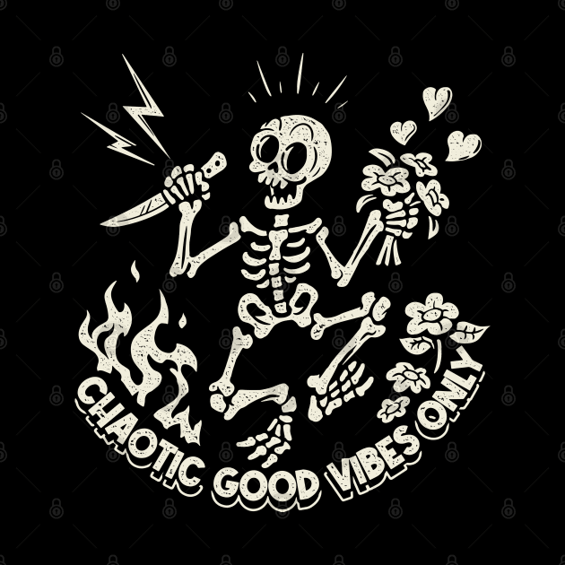 Chaotic Good Vibes Only! by Marianne Martin