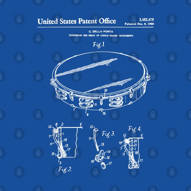 US Patent - Tambourine by Taylor'd Designs