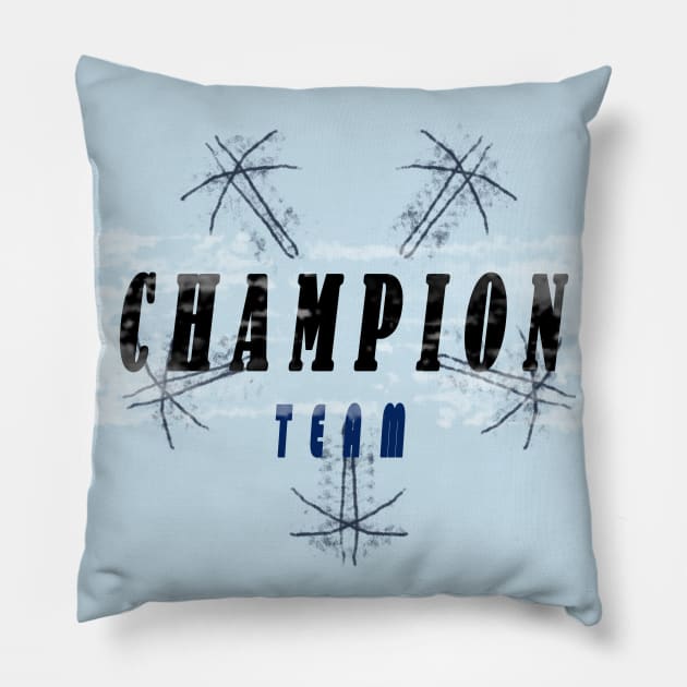 Champion Pillow by black lynx