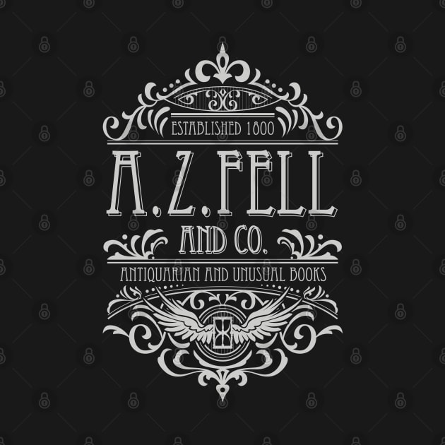 Good Omens: A.Z. Fell Book Shop (light) by firlachiel