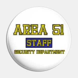 Area 51 Staff Pin