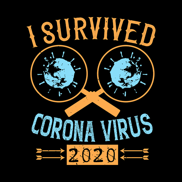 I Survived Corona Virus 2020 by HelloShirt Design