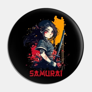 Young Samurai Pin