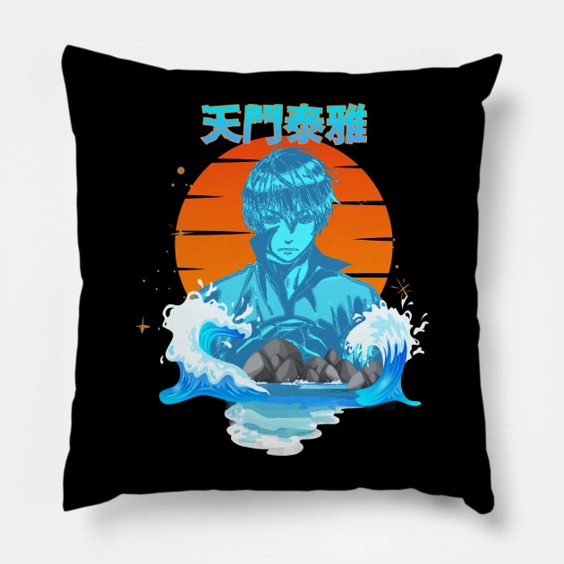 Taiga Amakado Pillow by AssoDesign