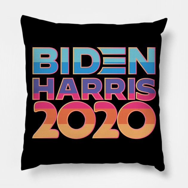 Biden Harris 2020 Pillow by MZeeDesigns